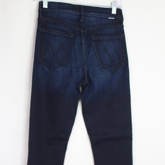 Mother Denim Mid Rise Dazzler Ankle Straight Now or Never Jeans Dark Wash Size26 - Picture 7 of 13